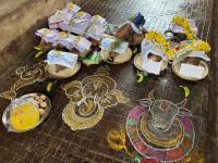 Go-Pujana at Kembre Farm Goshala (Pictures courtesy Shri Jnanesh Bhat Hattangadi)